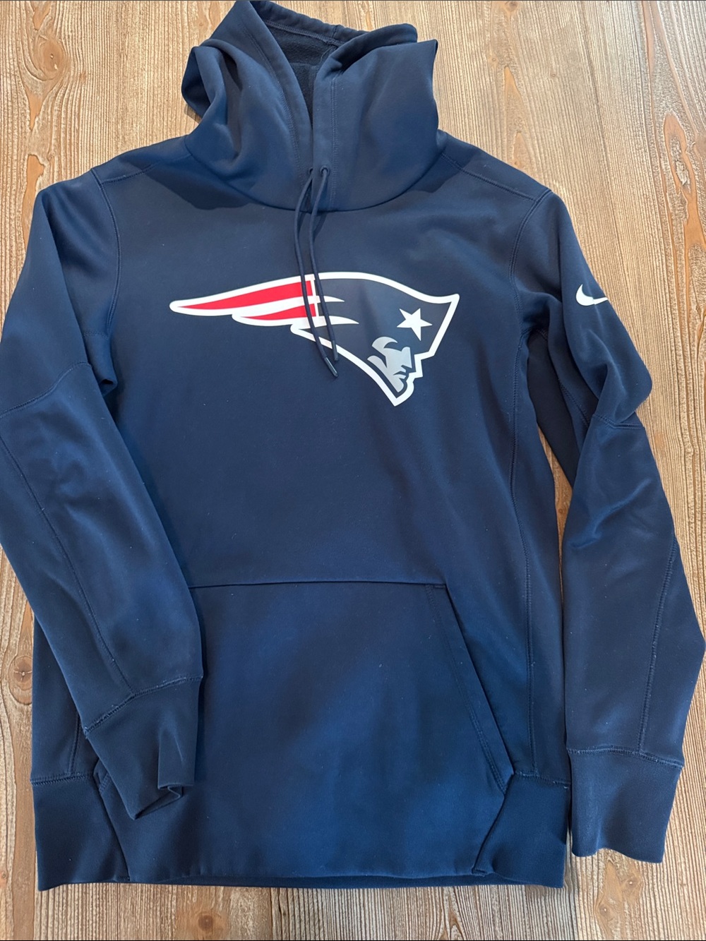 Nike Men’s Navy New England Patriots Hoodie Size Small